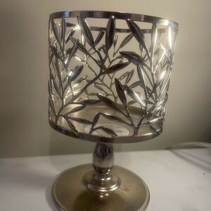 Bath & Body Works Metallic Leaf Candle Holder